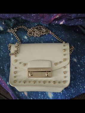 Furla Julia Mini Studded Crossbody Bag
